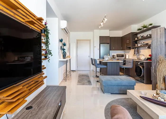 Lemon Tree 1-br With Terrace & Pool In Livadia Ларнака